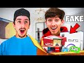 Surprising youtubers with fake expensive gifts