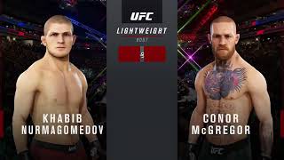 Khabib vs Mcgregor UFC 3 PS4 PRO