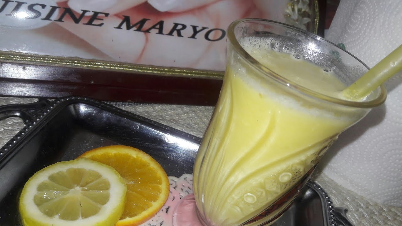 عصير البرتقال و الليمون المنعش بدون مرارة