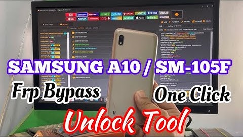 Samsung A10 / SM-105F Frp Bypass One Click - Unlock Tool by Alpha_Fixer