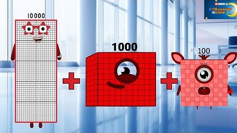 Numberblocks big to small squence additio  | learn to count #maths @kidslearningvideos29