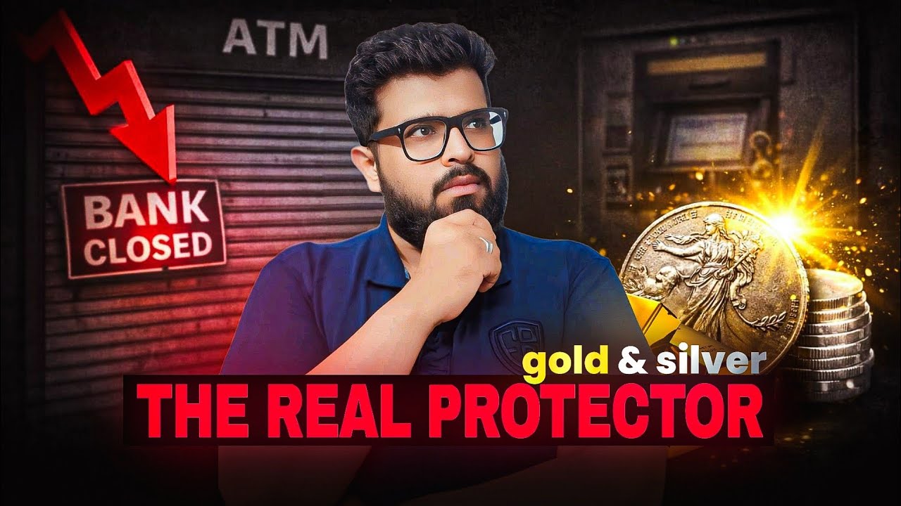 Kal Bank Crash Ho Jaye To Gold-Silver Kyun Bachayega Tujhe? 2025 Ka Real Protection System 😱🛡️"