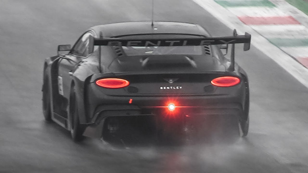 2018 Bentley Continental GT3 Brutal Sound, Accelerations & Fly Bys!