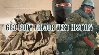 History of the Soviet 6B3 Body Armor Vest