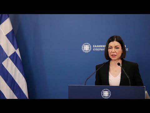 Eνημέρωση πολιτικών συντακτών από την Κυβερνητική Εκπρόσωπο Αριστοτελία Πελώνη