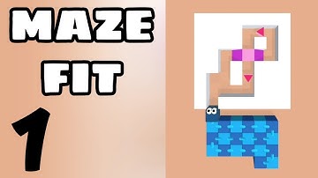Maze Fit || Gameplay Walkthrough || Level 1-20 || #1