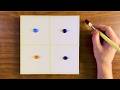 4 Types of Clouds Painting - Easy Acrylic Painting #25 | Acrylic Painting