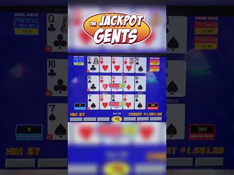 We try our luck at Deal Draw video poker!