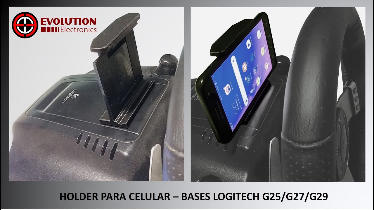 Suporte Celular Regulável Compatível Logitech G27 G29 G920