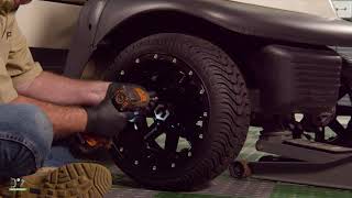 Front Shock Replacement on a Club Car Precedent Golf Cart How-To