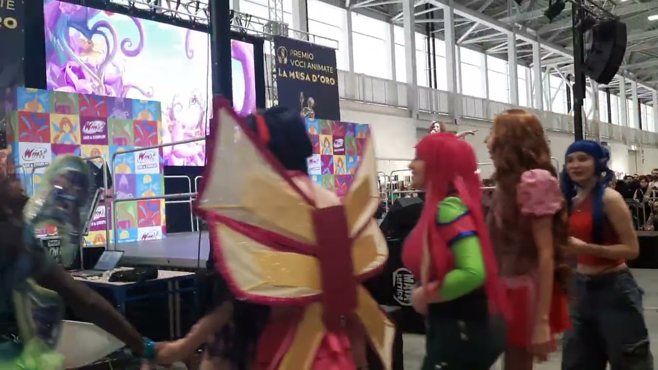 Nerd Show Bologna 2 febbraio 2025  Live Elisa Rosselli ( Winx Club ) - Winx Cosplay Crew PARTE 12