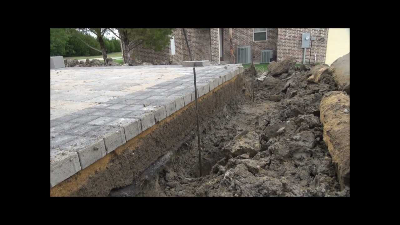 Concrete Retaining wall contractor Dallas, TX - YouTube