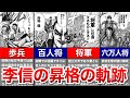 【キングダム】18分で振り返る!!李信、下僕から将軍までの昇格の軌跡