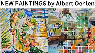 Come and explore NEW paintings by Albert Oehlen