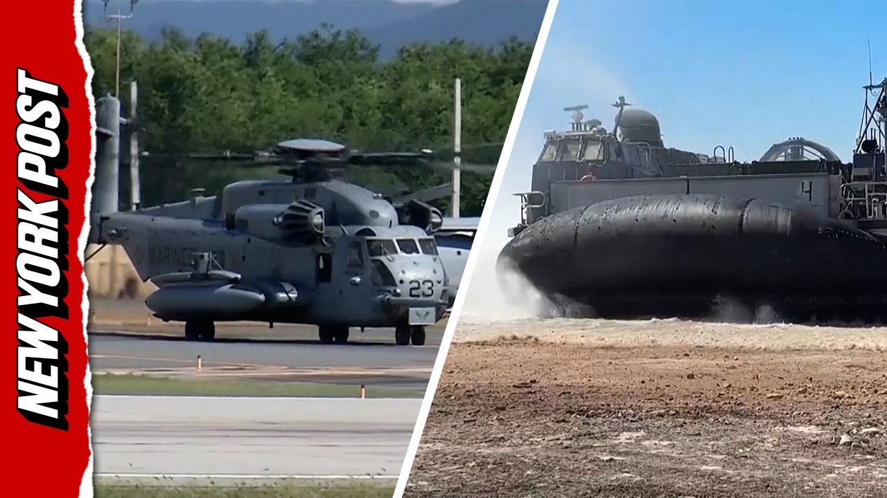 Military Troops Arrive in Puerto Rico Amid Tension With Venezuela