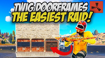 RICH BASE OWNER forgets to UPGRADE HIS DOOR FRAMES! - Rust Solo