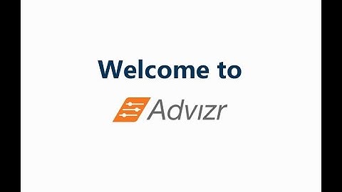 Quick Demo of Advizr Financial Planning Software