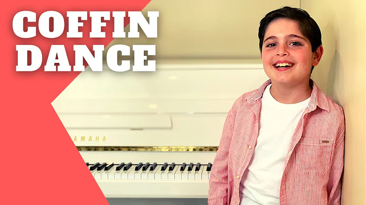 8 Year Old Darren Playing Coffin Dance on Piano