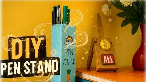 Amazing Pen Stand from Trash🤩 | You Won’t Believe How Easy It Is! Beautiful DIY Pen Stand