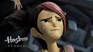 Transformers: Prime - Run Miko! | Transformers Official