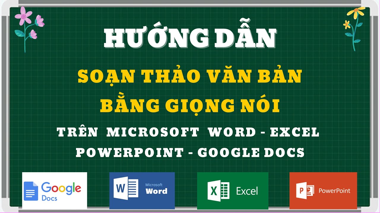 Nhập văn bản bằng giọng nói trên Microsoft WORD -... - youtube