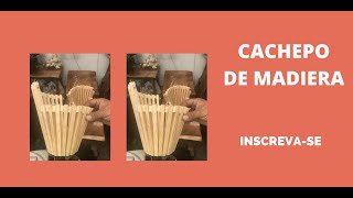 CACHEPOT DE MADEIRA PARA PLANTAS | Passo a Passo #SHORTS