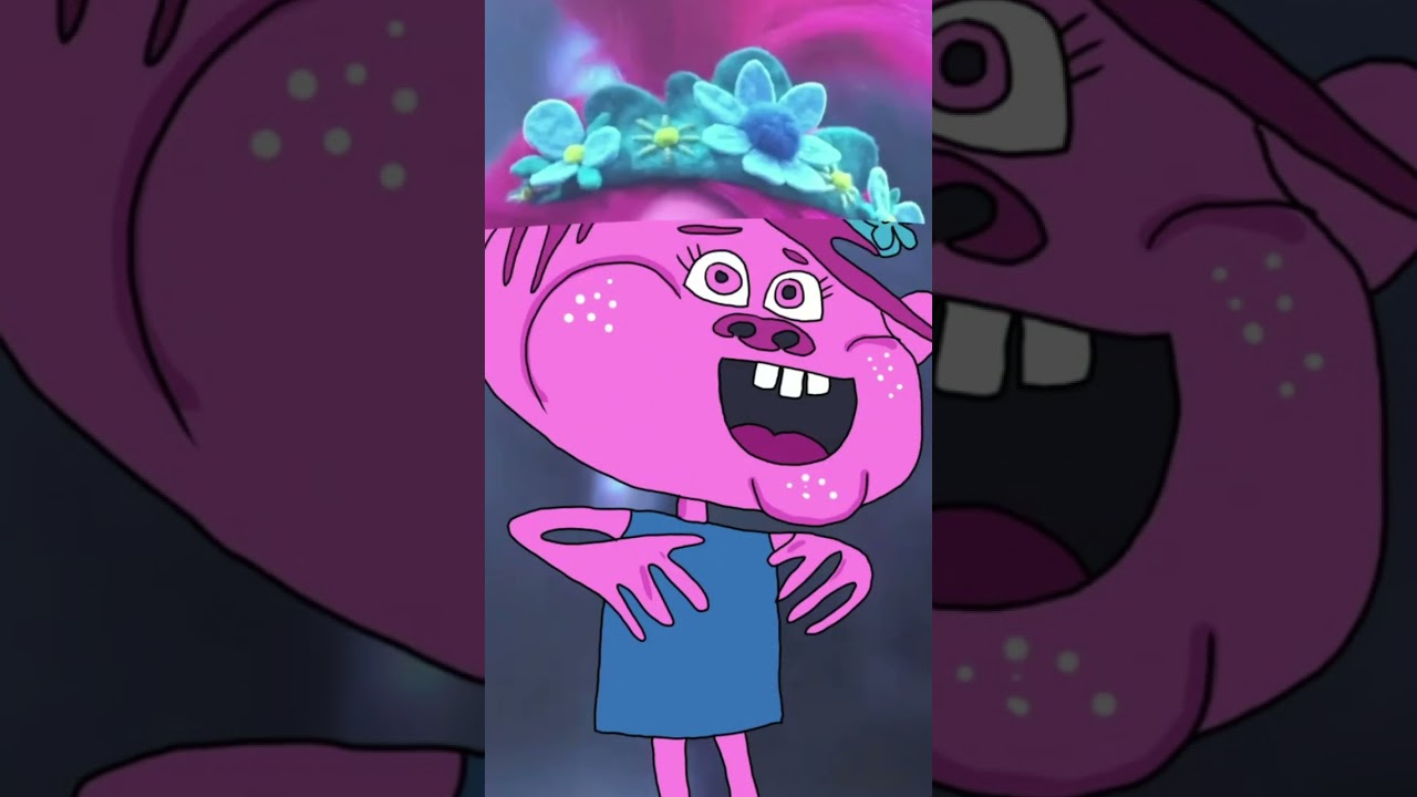 Trolls World Tour "Just Sing" Song Drawing Meme 😂 