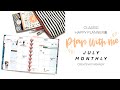 Plan with Me // July Monthly 2020 // The Happy Planner®️