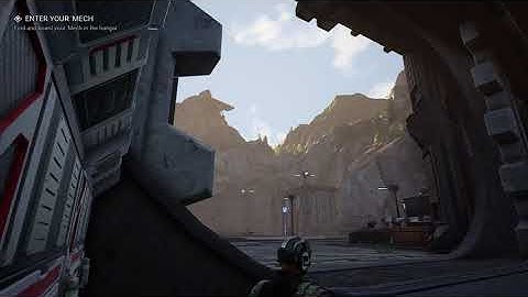 MechWarrior 5  Mercenaries - Raytracing Reflection and Shadows quick test!