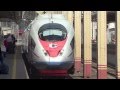 High Speed Train Ride From Moscow To St.Petersburg