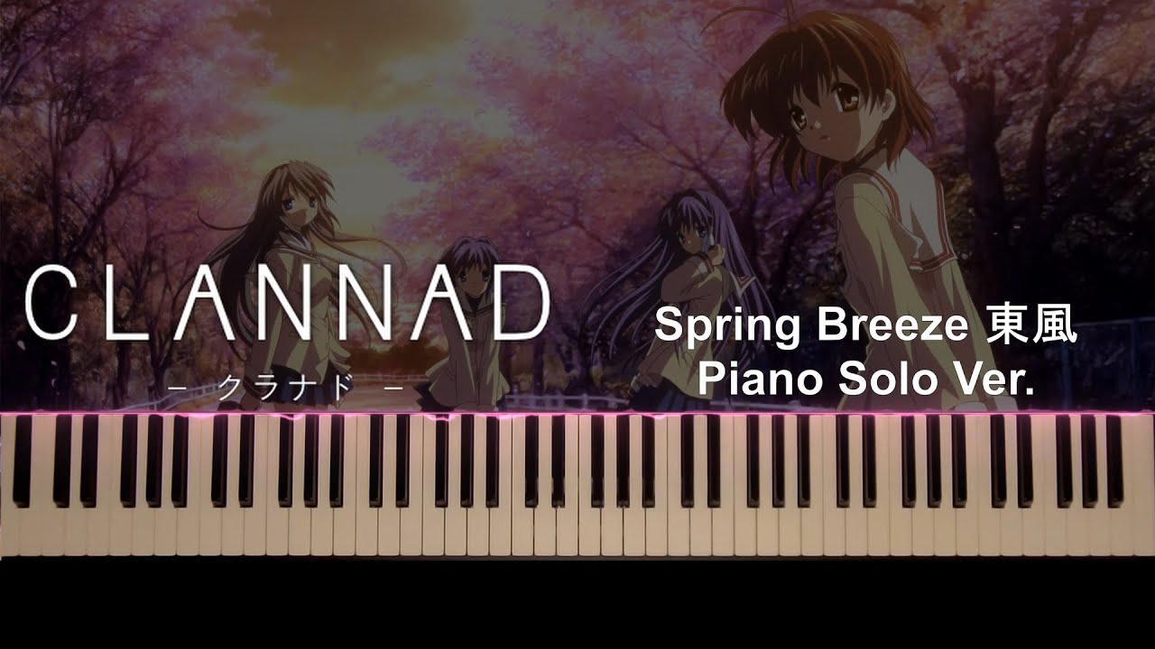 Clannad After Story Ep 3 Background Piano - Spring Breeze - piano