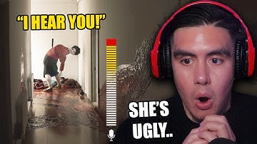 SHE CAN HEAR ME THROUGH MY MICROPHONE & I NEED TO BE QUIET (but i cant stop yapping)