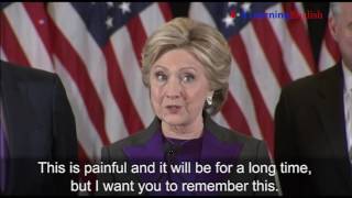 Hillary Clinton Concession Speech