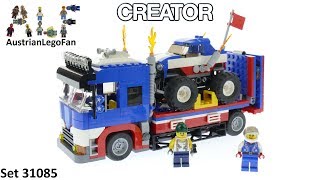 Lego Creator 31085 Mobile Stunt Show - Lego Speed Build Review