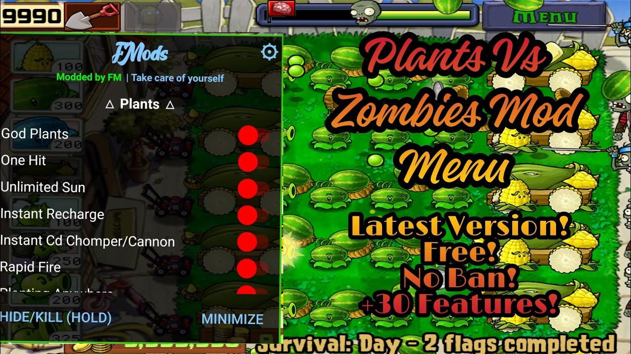 SosoMod - Plants vs Zombies™ 2 Free 9.4.1(MOD Menu)