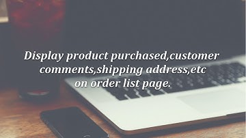 Improved Ordered List Page For Admin- Opencart Exension