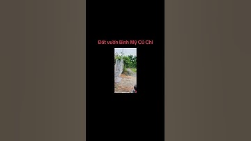 Đất vườn Bình Mỹ Củ Chi giáp ranh vành đai 3 #bđs #batdongsan