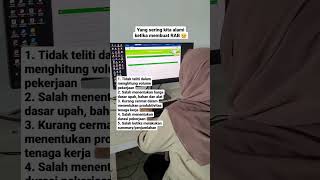 Yuk Hindari Kesalahan Berikut ini Ketika Membuat RAB! | Estimator ID | Aplikasi RAB