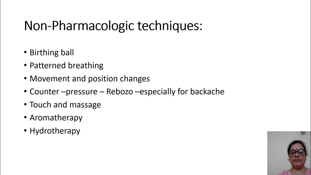 Non pharmacologic Pain relief in Labour YouTube