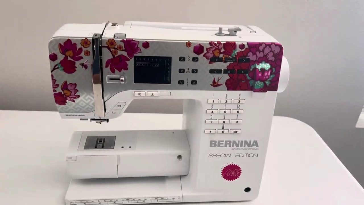 For Sale - Rare Bernina 350 Tula Pink Special Edition Sewing Machine