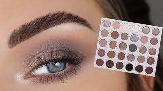 ColourPop Stone Cold Fox Palette | Cool Toned Eyeshadow Tutorial