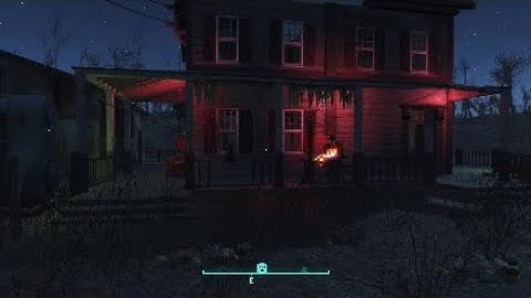 How to make blinking lights or emergency lights in Fallout 4