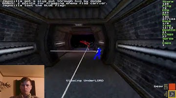 Sky Hook Flag Cap on The Pit by Maric Quake 2 CTF RailwarZ, February 10, 2019