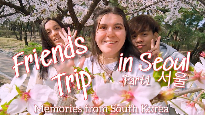 Viaje de amigos en Seúl Parte1🩵 서울 ~Recuerdos de Corea del Sur 🇰🇷 SKVLOG6