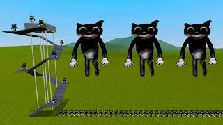 Npc Cartooncat Nextbot Vs Towers In Garry's Mod