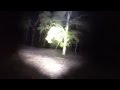 Black SKYRAY 70W 7x CREE XM-L T6 LED 10200 Lumen Flashlight REVIEW