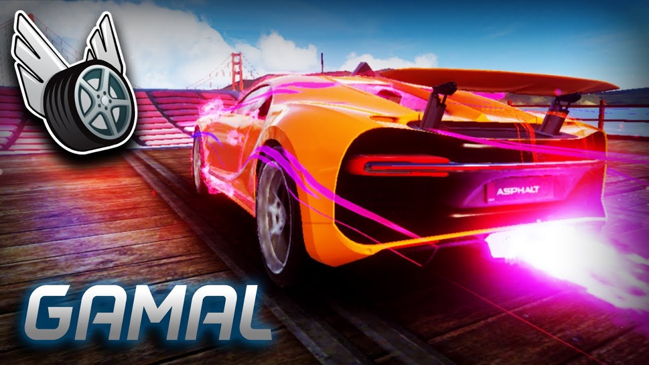 Asphalt 9 - Bugatti Chiron - The Bridge View : 01:19.419 ...