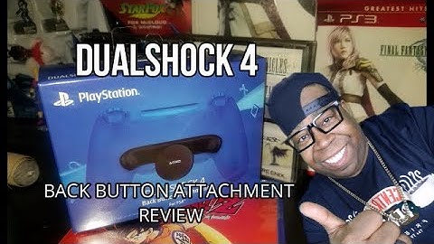 DUALSHOCK4 Back Button Attachment Review #ps4