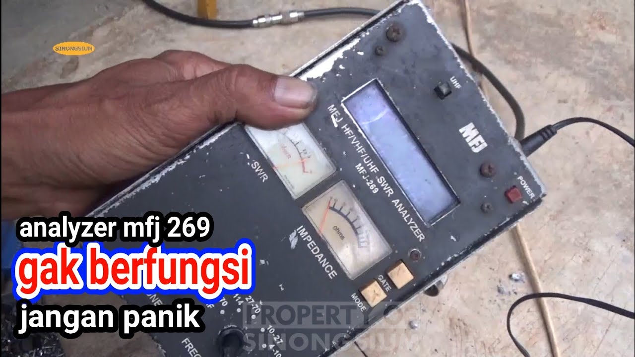 MFJ-269 HF/VHF/UHF SWRアナライザー MFJ-269 HF⁄VHF