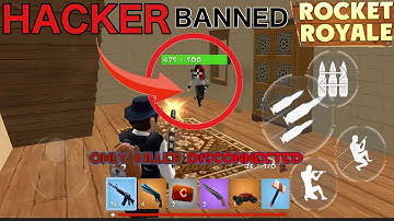 Rocket Royale HACKER BANNED AGAIN - Android Gameplay #11